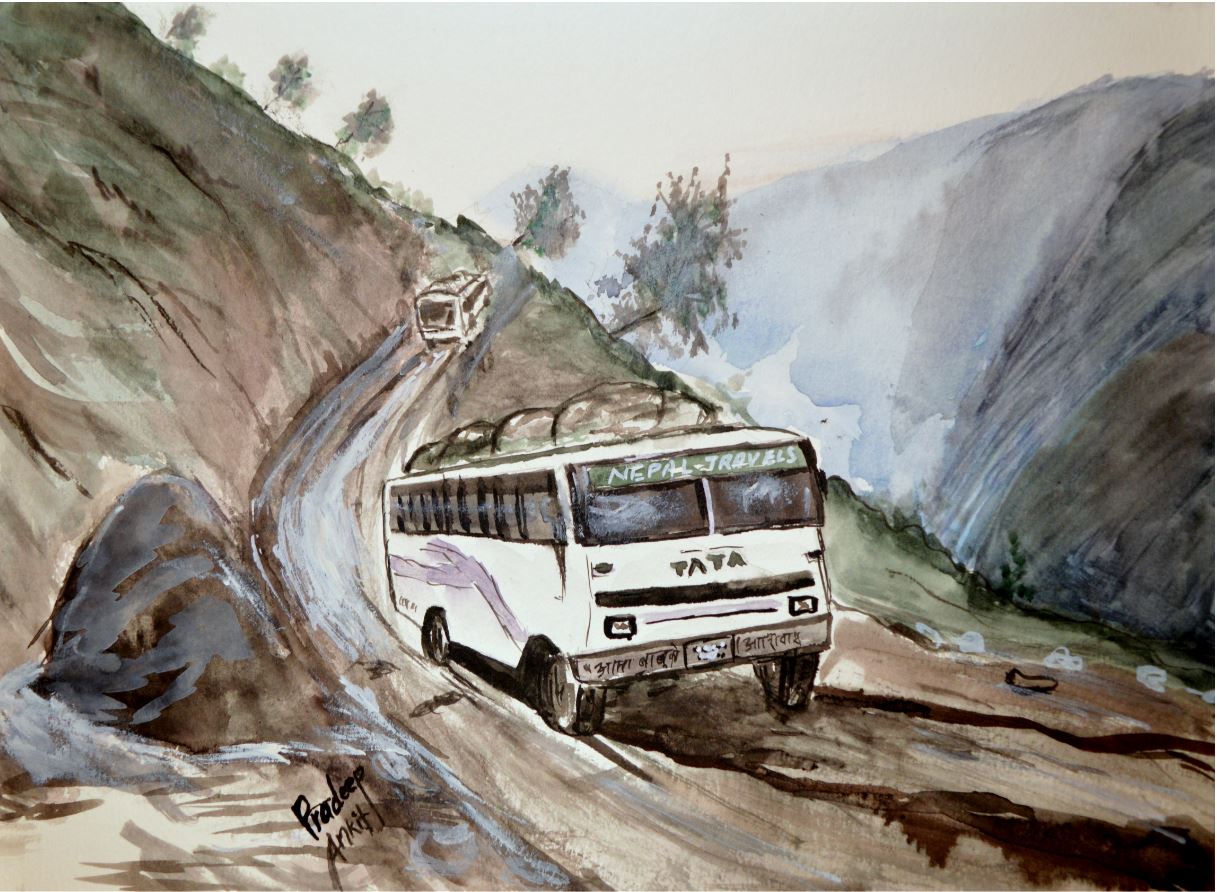 nepal bus